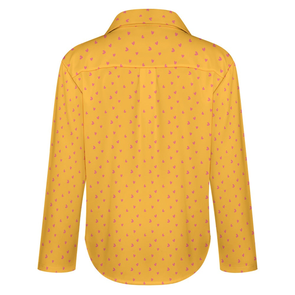 VÁREL Cropped hem shirt