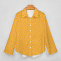 VÁREL Cropped hem shirt