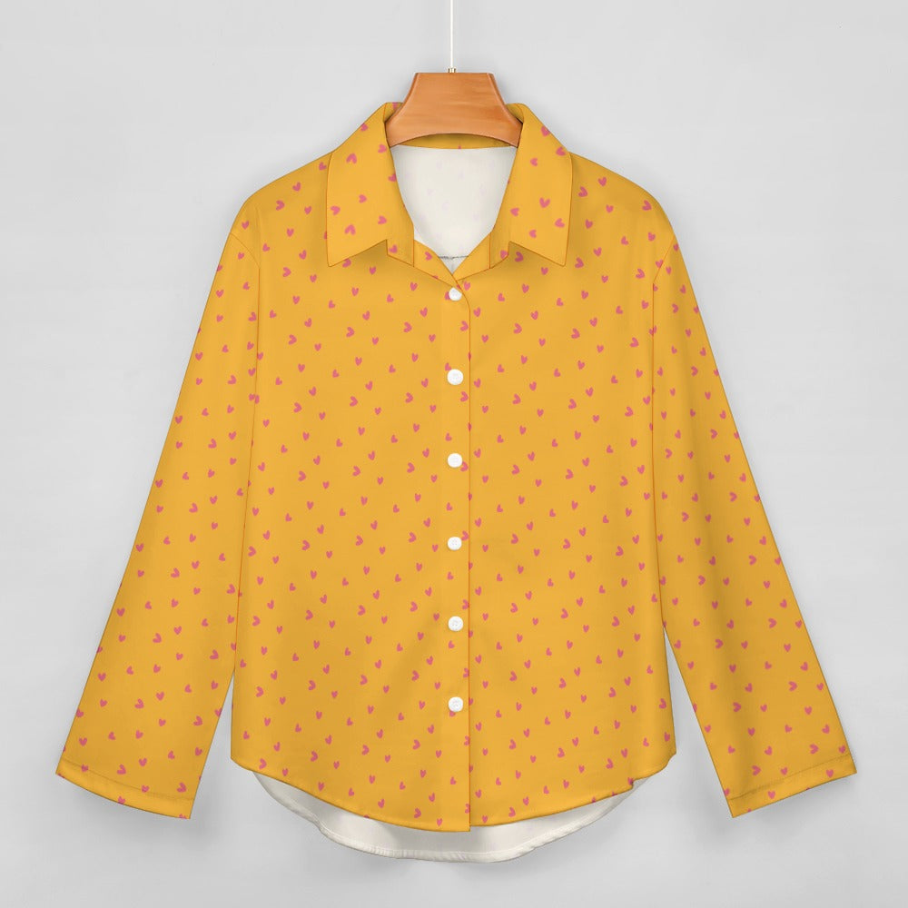 VÁREL Cropped hem shirt